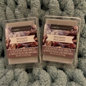 Luminessence Palo Santo Scented Wax Melts - Cream